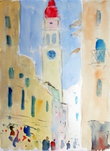 Campanile Agios Spiridonas in Kerkyra